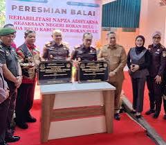Balai Rehabilitasi Napza Adhyaksa Kejari Rohul Diresmikan