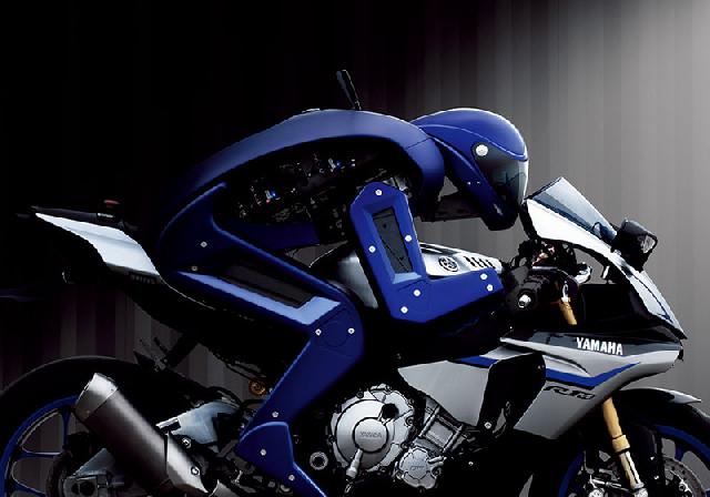 Yamaha Buat Robot Humanoid Untuk Kalahkan Valentino Rossi