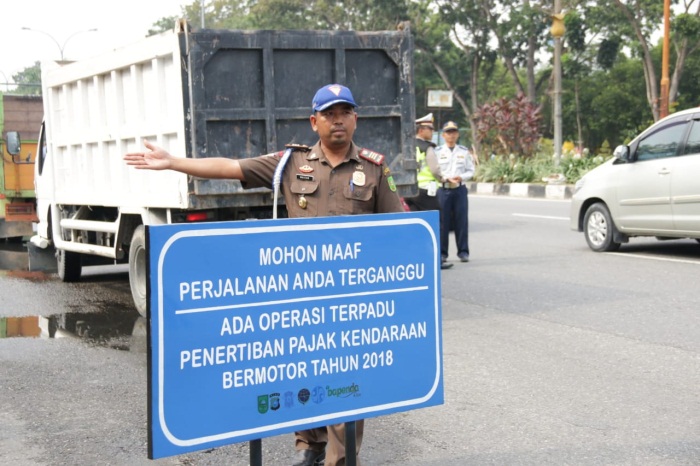 26.725 Unit Kendaraan di Riau Manfaatkan Pemutihan Denda PKB