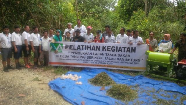 Perusahaan di Pelalawan Sosialisasikan Kelola Lahan dengan Pola Organik