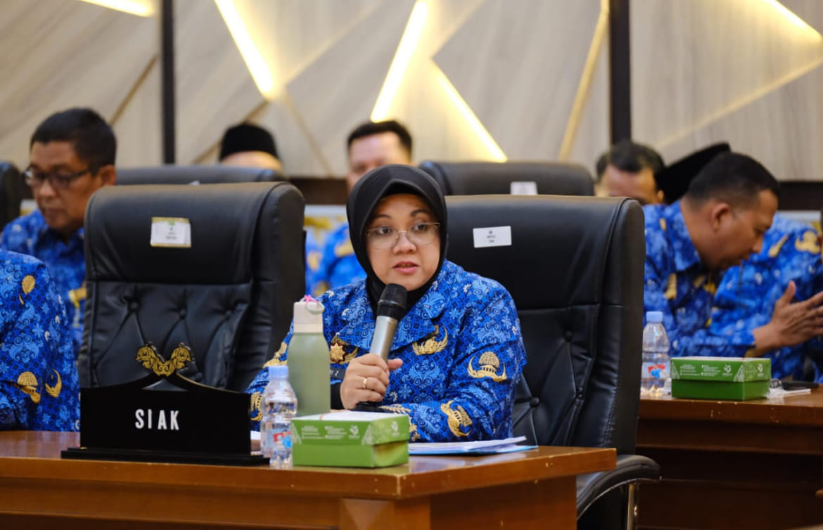 Ikuti Rapat Gugus Tugas Reforma Agraria, Bupati Afni Adukan 45 Ribu Masyarakat Siak Terjepit HGU-HTI