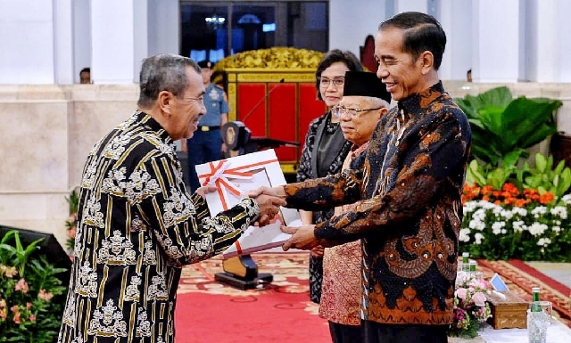 Diserahkan Presiden, DIPA Riau Rp25,2 T, Turun Dibanding Tahun Lalu