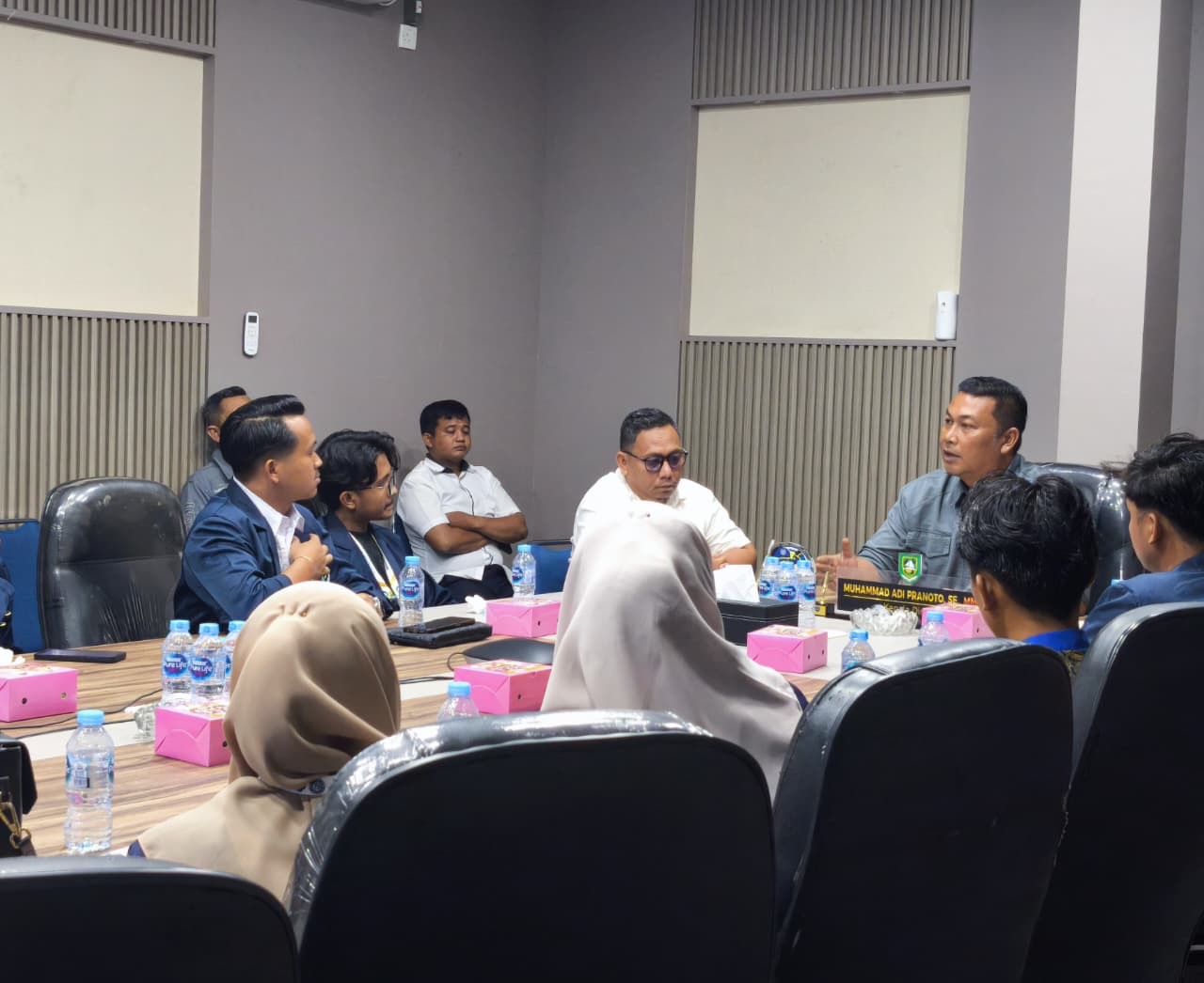 Audiensi dengan Dishub, Ini yang Disampaikan BEM Polbeng