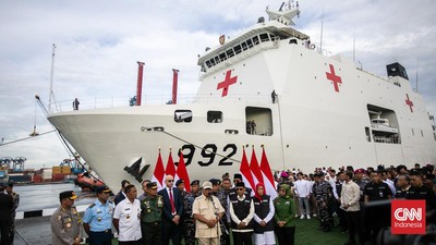 Antarkan Bantuan Kemanusian Palestina, Kapal KR Radjiman Tiba di Indonesia Sepulang dari Mesir