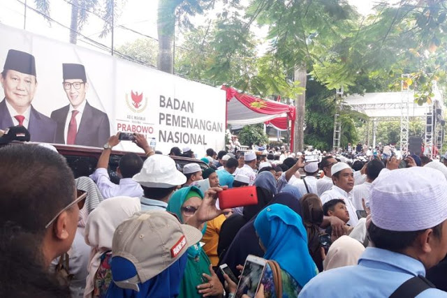 Pendukung Prabowo-Sandi Lebih Percaya Pilihan Rakyat Ketimbang Quick Count