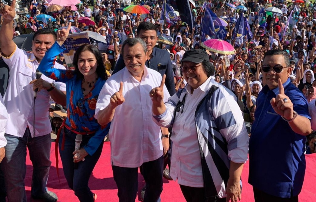 Siti dan Syamsuar-Edy Bersatu Untuk Jokowi