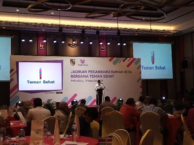 Pemko Pekanbaru Launching Aplikasi Teman Sehat