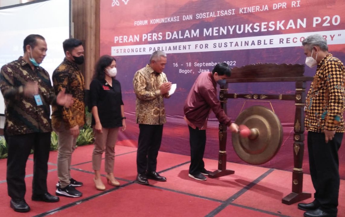 Dihadiri Pimpinan Parlemen Rusia dan Ukraina, DPR Minta Pers Sukseskan P20