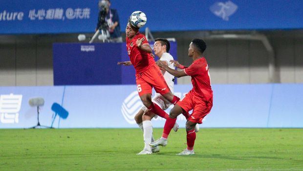 Asean Games 2023, Indonesia-Kirgistan Berakhir 2-0
