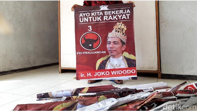 Soal Poster 'Raja Jokowi', Tim Prabowo: Lucu, Kok Kami Disalahkan?