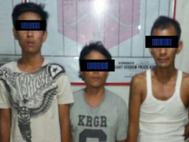 Tiga Warga Rohul Ditangkap Polisi