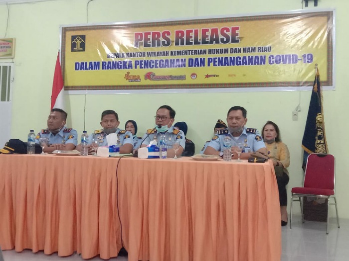 Gara-gara Ada Pasien Positif Corona di Riau, Kunjungan Lapas Ditiadakan
