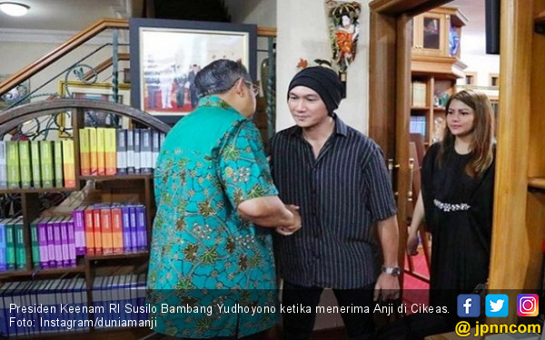 SBY Minta Anji Bikin Lagu untuk Mendiang Ani Yudhoyono