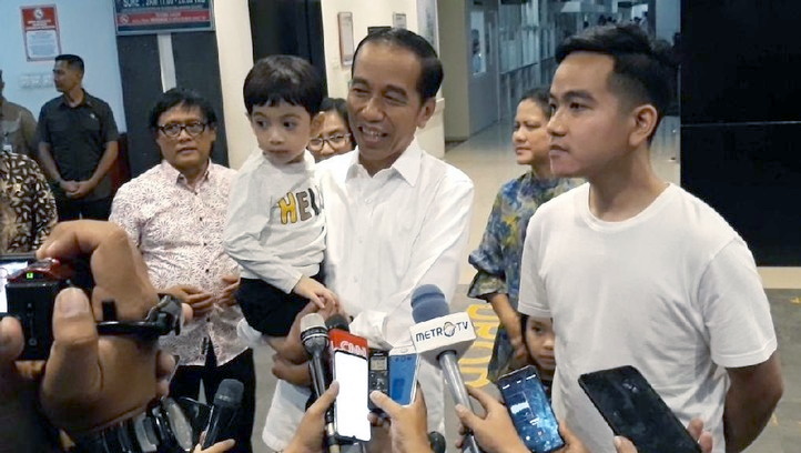 Cucu Ketiga Jokowi Diberi Nama La Lembah Manah, Ini Artinya