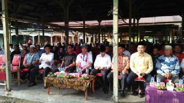 Firdaus Disambut Luar Biasa, Ini Tekad Warga Tanjung, Koto Kampar Hulu di Pilgubri 2018
