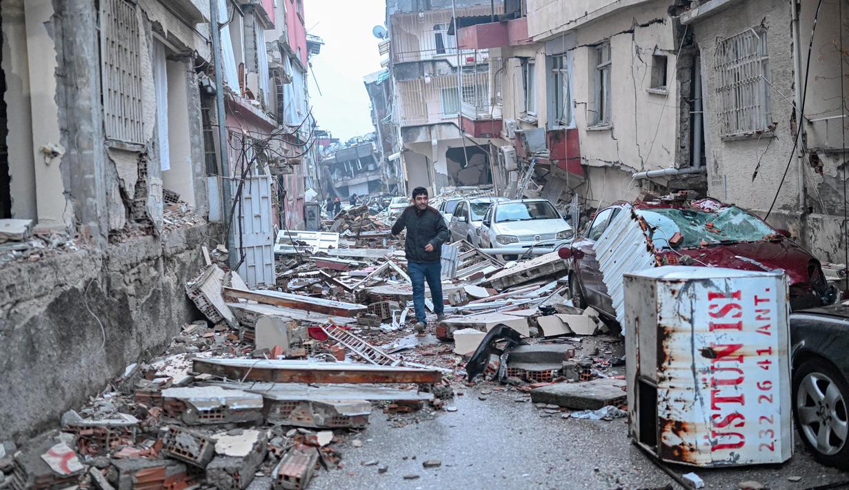 Korban Jiwa Gempa Turki-Suriah Capai 11.236 Orang