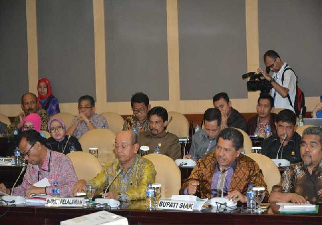 Wabup Hadiri Rapat Bersama Anggota DPD RI