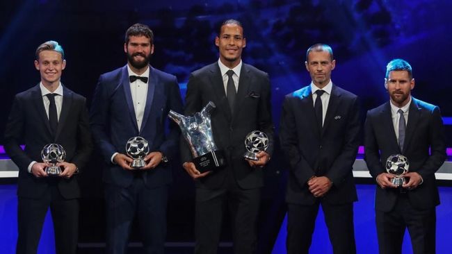 Daftar Lengkap Penghargaan UEFA, Liverpool Mendominasi