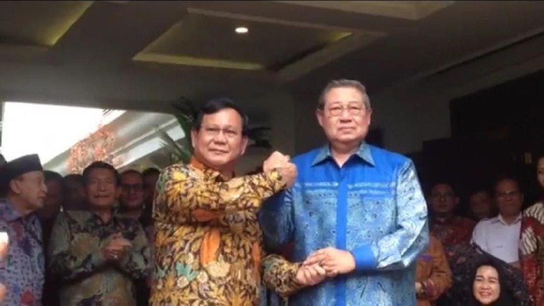 Pertemuan SBY dengan Tim Pemenangan Prabowo-Sandiaga Ditunda