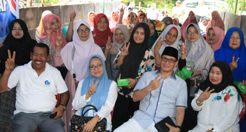 Kunjungi Warga Sialang Munggu, Sayed Abubakar Paparkan Bukti Kerja Dirinya di Riau