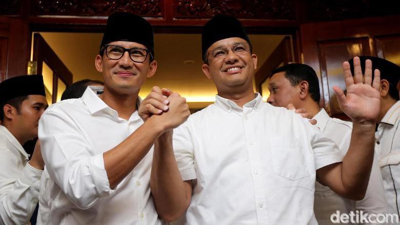 Sandiaga Diminta Jadi Cawapres Prabowo Usai Anies Menolak