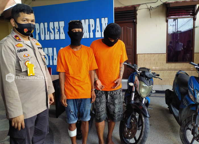 Ngaku Kecanduan, Pencuri di Pekanbaru Sampai Lupa Jumlah Motor yang Dicuri