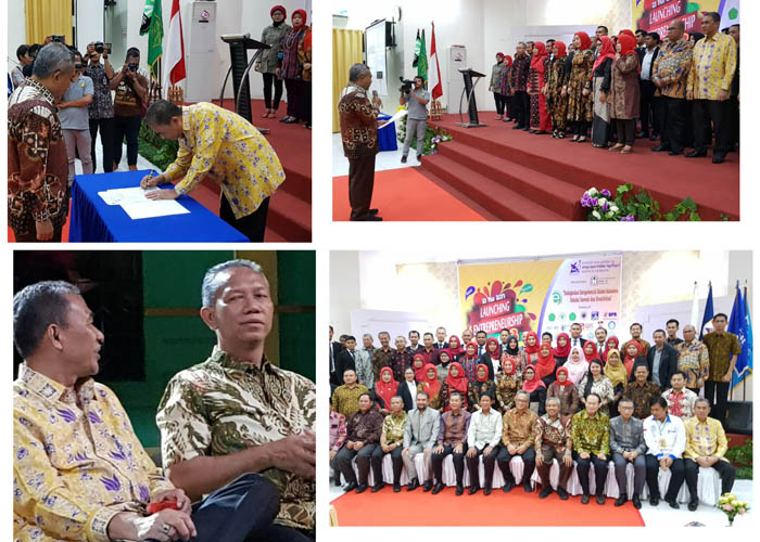Kepala LLDIKTI X Lantik Wakil Rektor III UIR Ketua Forkomawa Riau