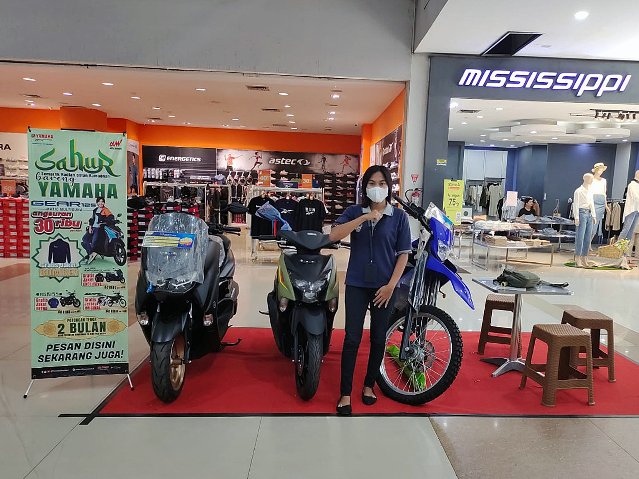 Berikan Promo Menarik, All New Nmax Connected Hadir di Mandau City Mal