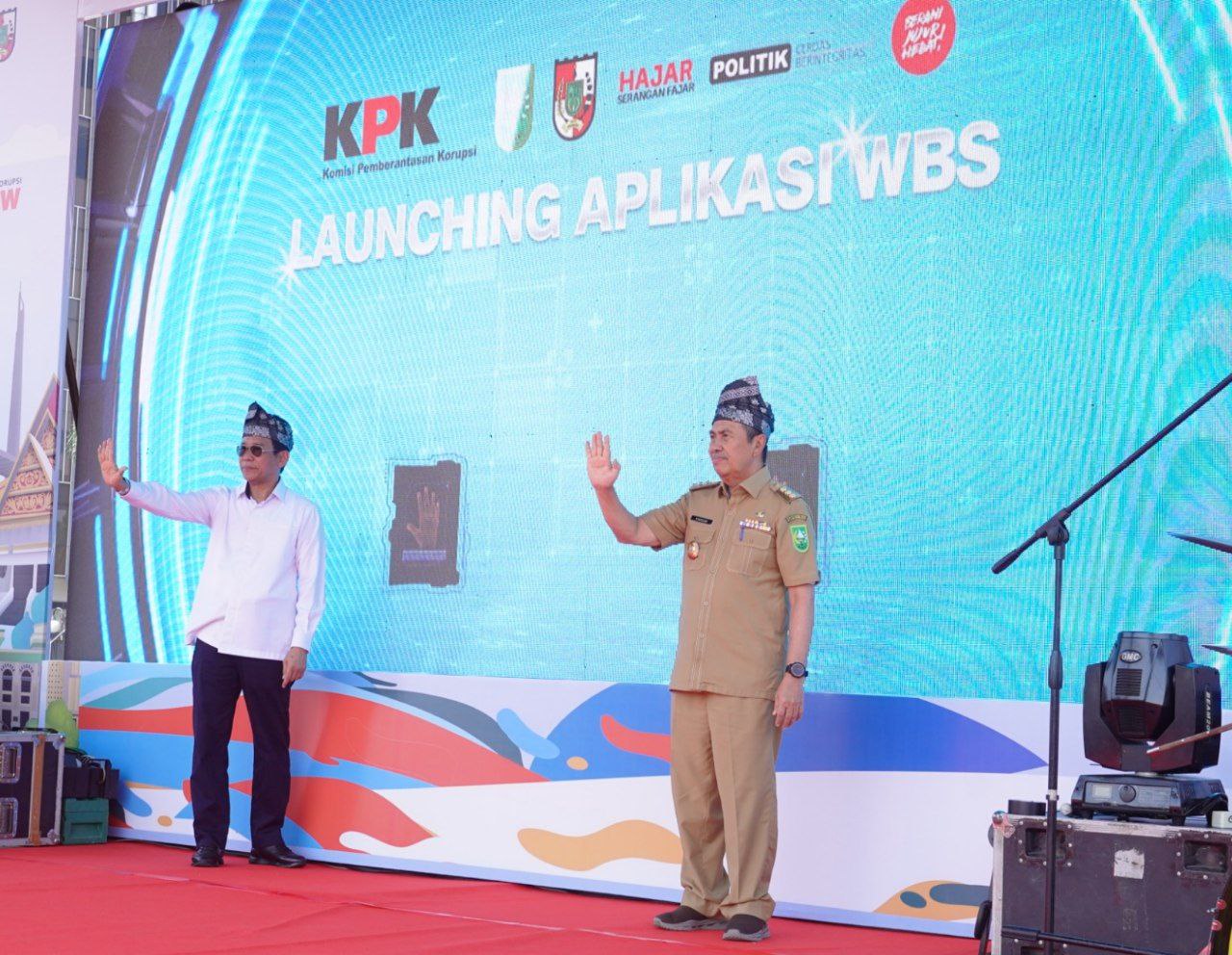 Pemprov Riau Launching Aplikasi WBS Bersama KPK