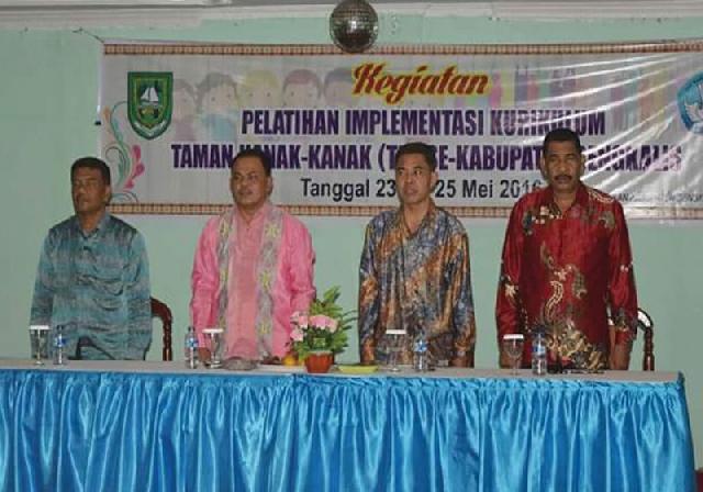 Pelatihan Implementasi Kurikulum TK