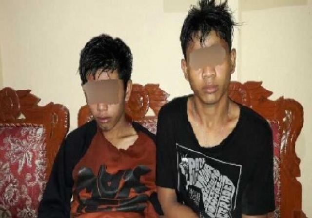 Pelajar Pengedar Sabu Tabrak Anggota Polisi