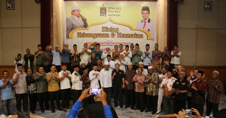 Bersama Ketua GNPF Ulama, PKS Riau Gelar Dialog Kebangsaan dan Keumatan