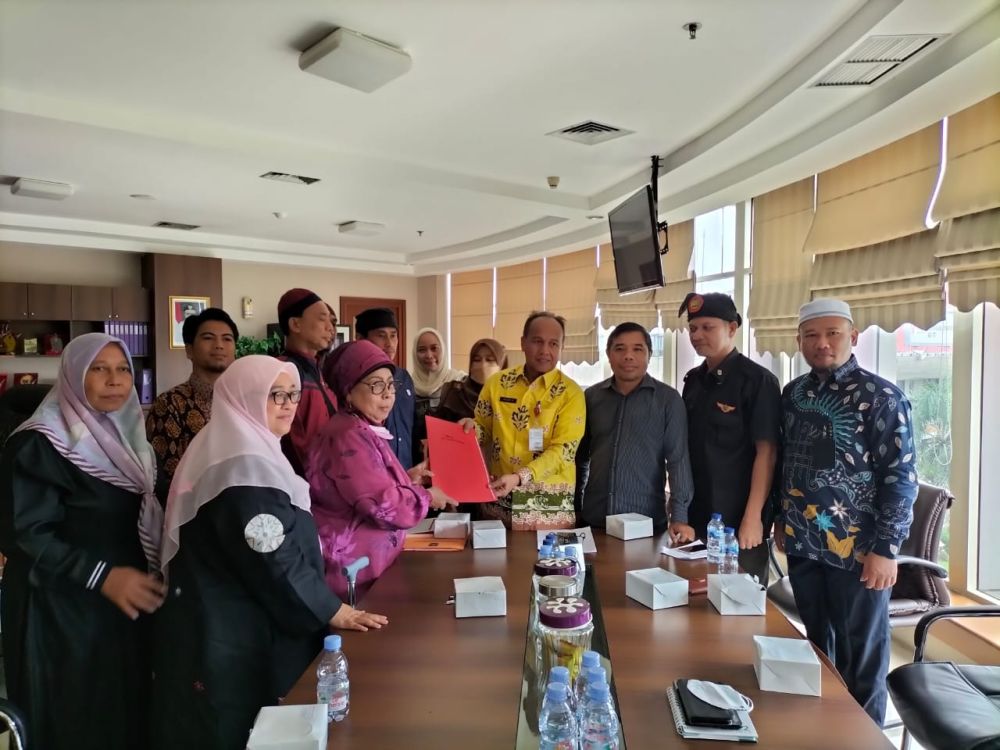 Terima Audiensi Formapam Terkait PUB JP, DPM-PTSP Ambil Sikap 