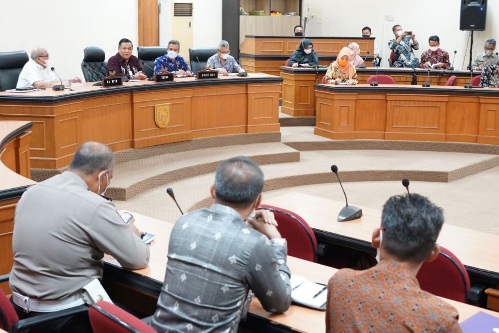 Pengerjaan Penataan Simpang Empat Panam Tunggu Pembebasan Lahan