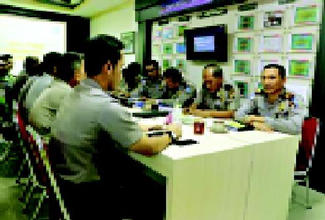Supervisi Operasi Simpatik-Siak 2017 Polda Kunjungi Polres
