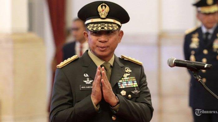 Jenderal Agus Subiyanto Dilantik Jadi Panglima TNI Besok Pagi