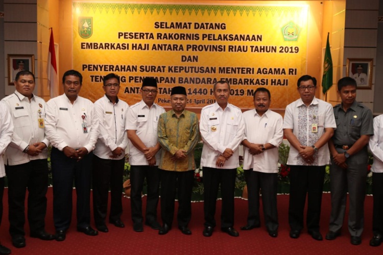 Mulai 2019, CJH Asal Siak Akan Berangkat dari Pekanbaru