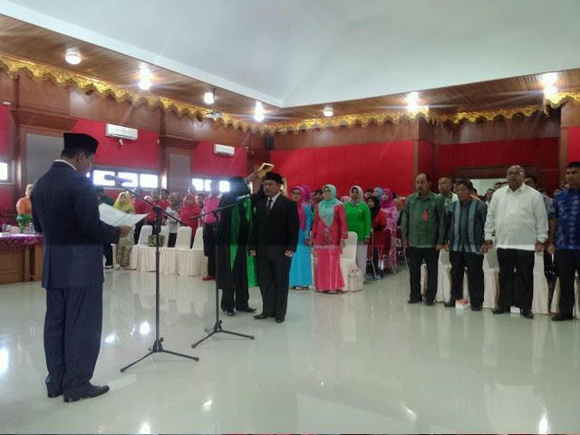 Walikota Pariaman Lantik Wartawan sebagai Sekda