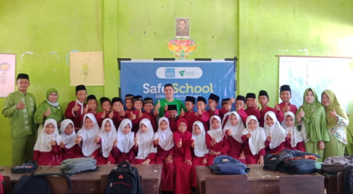 Dompet Dhuafa Riau Bangun Ruang Kelas Antiasap di Sejumlah Sekolah