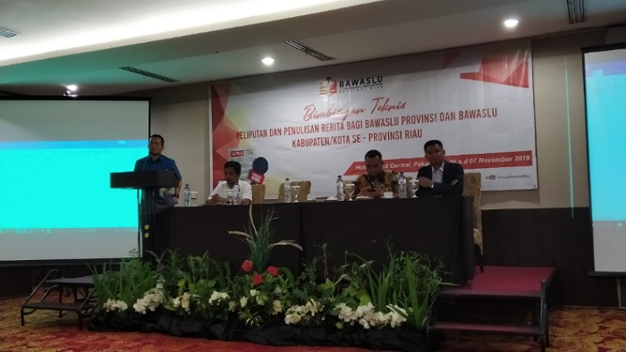 Bawaslu Riau Ajak Media Berperan dalam Sosialisasikan Pilkada 2020