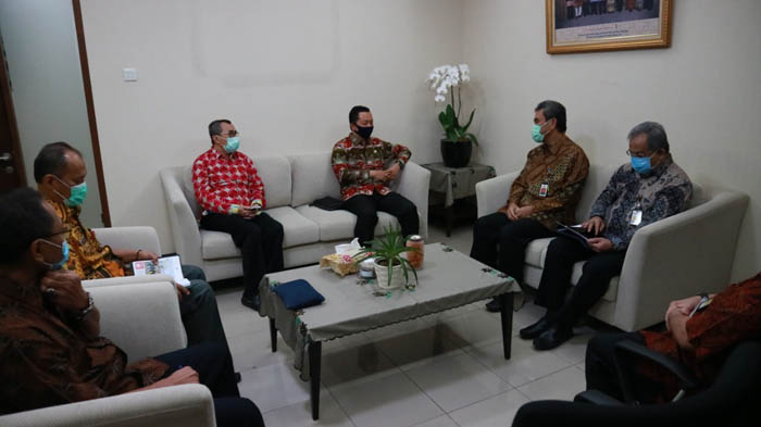 Gesa Pembangunan Infrastruktur, Gubernur Riau Temui Dirjen SDA