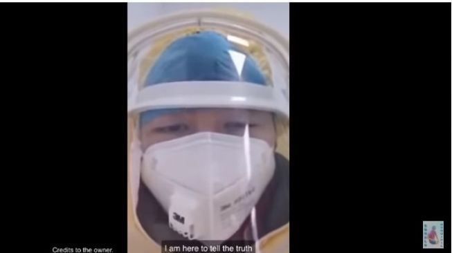 Viral Video Perawat Ungkap Jumlah Sebenarnya Orang yang Terinfeksi Virus Corona di Wuhan