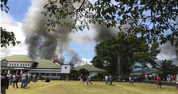 Kerusuhan di Wamena, Mabes Polri Akui Ada Fasilitas Publik Dirusak dan Dibakar Massa