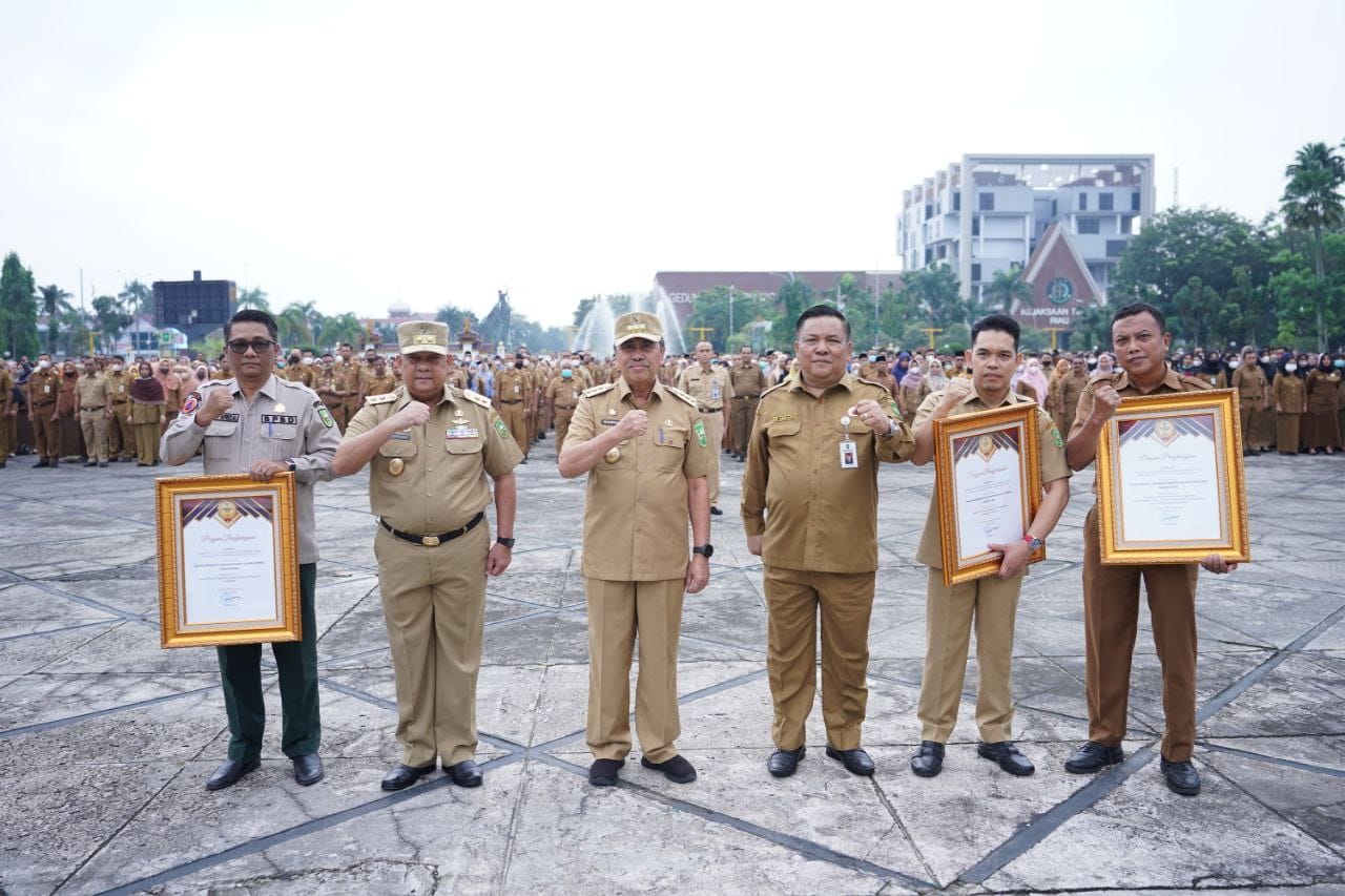 Sepanjang Tahun 2022, Pemprov Riau Dianugerahi Puluhan Penghargaan