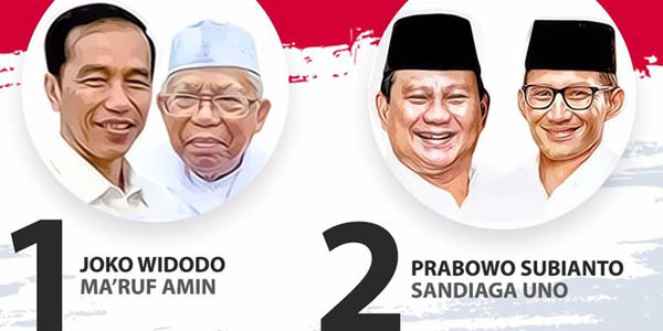 Ini Peta Suara Jokowi vs Prabowo di 34 Provinsi Versi Situng KPU 