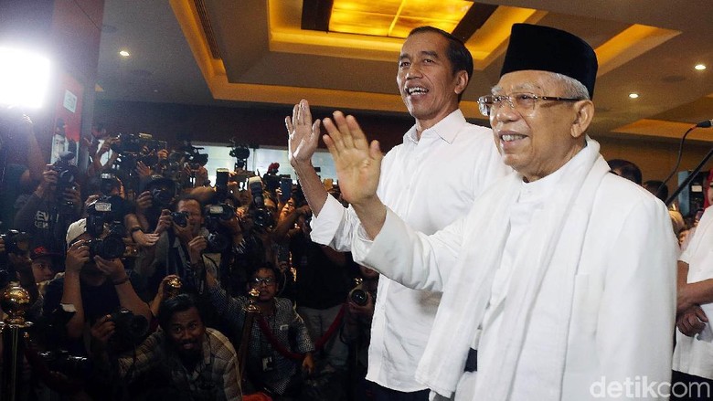 KPU Tetapkan Jokowi-Ma'ruf Pemenang Pilpres 2019