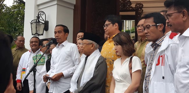Jokowi Yakin Hitung Cepat 99 Persen Mirip Hasil KPU