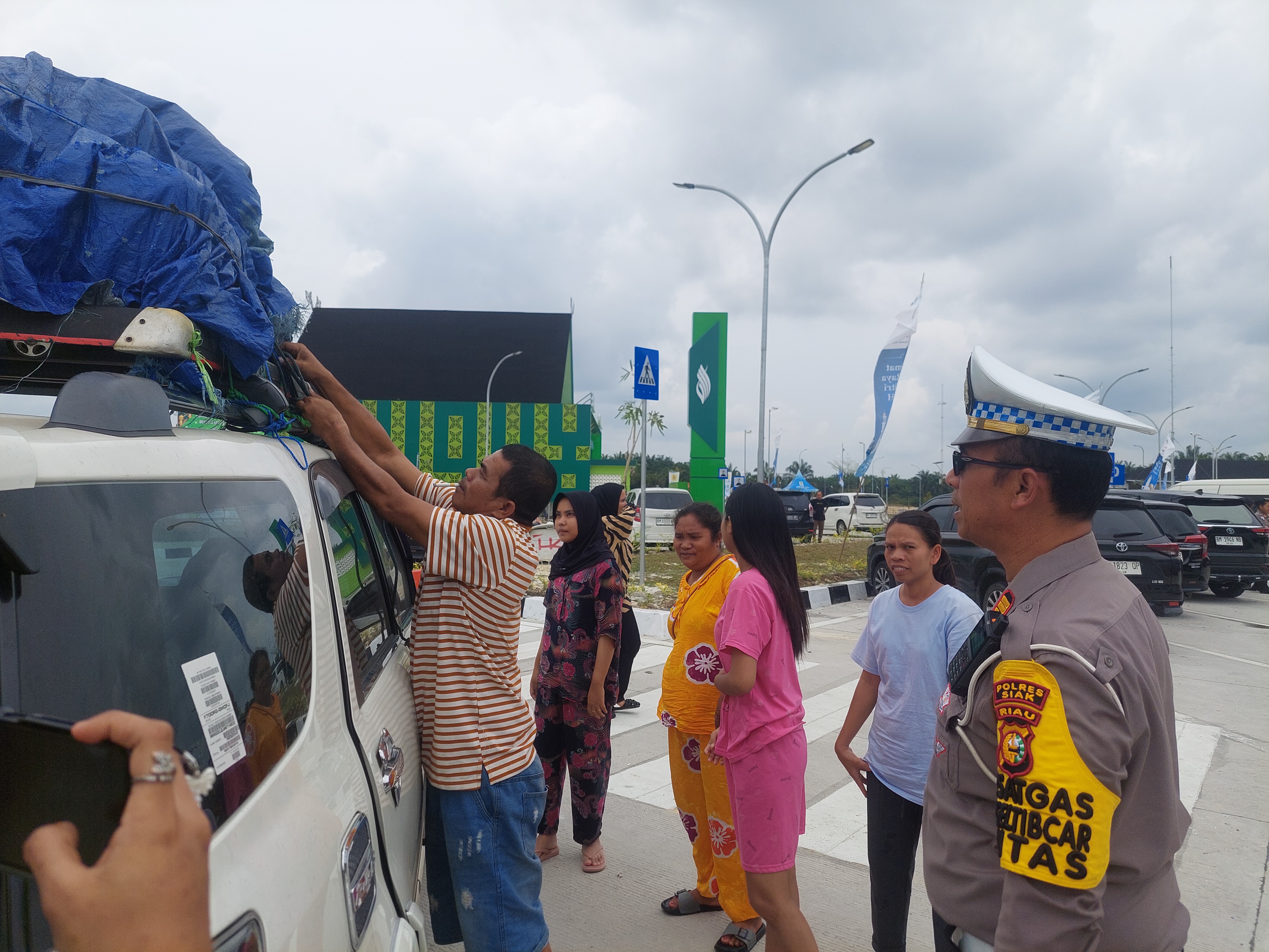 Arus Balik 2024 Tol Permai Meningkat, Kasatlantas AKP Fandri: Jaga Keselamatan Berkendara