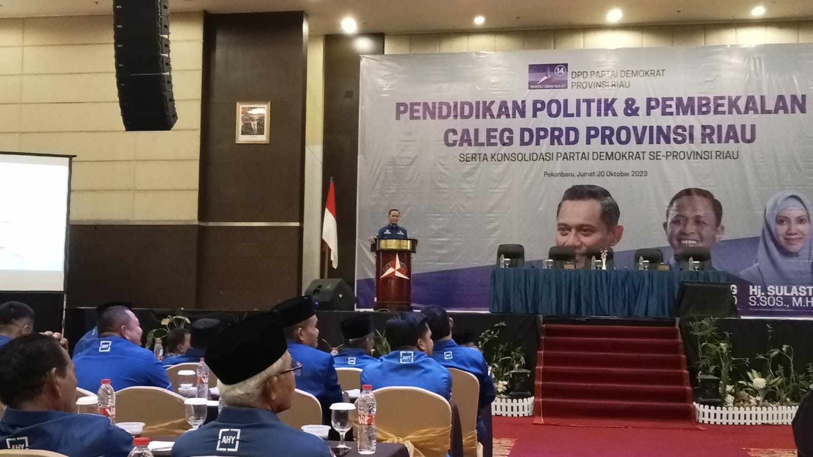 Demokrat Riau Gelar Pembekalan Hadapi Pemilu 2024 