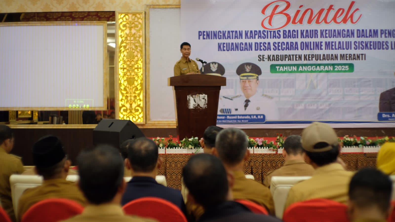 Pemkab Meranti Gelar Bimtek Keuangan Desa